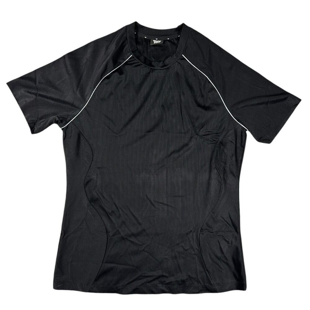 PXG Ribbed Shirt Mens L Nick Jonas Parsons Extreme Golf Performance Stretch